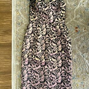 Rebecca Vallance MIDI fitted high waisted Dress Size Small